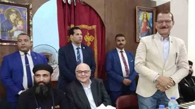 رئيس الغد يفتتح مقر الحزب الجديد بحي العجوزة بالجيزة