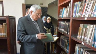 محافظ الدقهلية: كل الدعم لتطوير مكتبة المنصورة