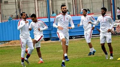 الزمالك راحة من مران اليوم