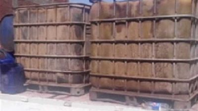 ضبط بنزين وسولار بمخزن بالقليوبية قبل بيعها بـ