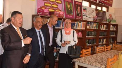 محافظ بني سويف يتفقد الاستعدادات للعام الدراسي