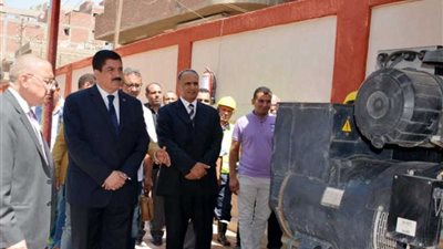 افتتاح مشروع تحسين جودة المياه وإنشاء بئر جوفى بكفر الجزار بتكلفة 4.5 مليون جنيه