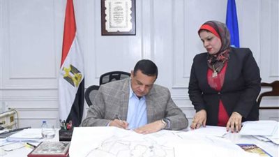 اللواء هشام آمنة يعتمد المخططات التفصيلية ومشروع التقسيم لعدد من القرى بالبحيرة