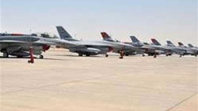 القوات الجوية تحتفل بانتهاء أعمال التطوير بإحدى القواعد الجوية بالتعاون مع الجانب الأمريكي