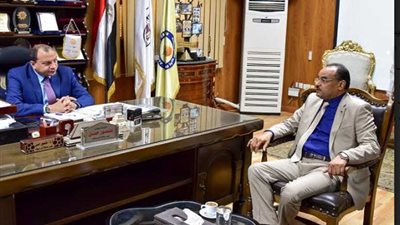 تعاون في المجالات البحثية والعلمية بين جامعة بني سويف والجامعة التكنولوجية