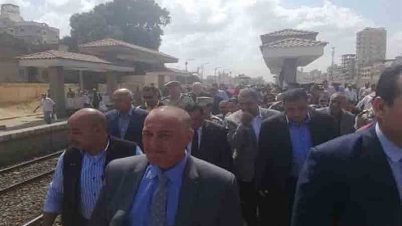 وزير النقل يتفقد