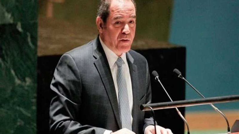 وزير الخارجية الجزائري