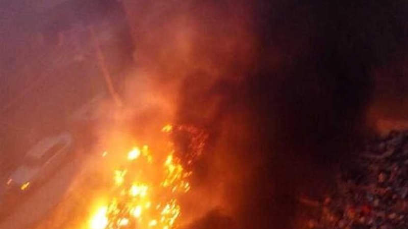 إصابة 3 في حريق منزل