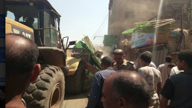 دير مواس ترفع التعديات