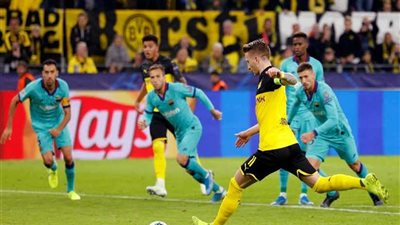 برشلونة يسقط في فخ التعادل أمام بوروسيا دورتموند بدوري الأبطال