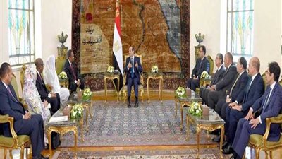 الرئيس السيسي يؤكد دعم مصر لأمن واستقرار السودان