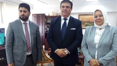 رئيس الهيئة الوطنية للإعلام يلتقي وفدا عراقيا لبحث تعاون إعلامي مشترك بين البلدين