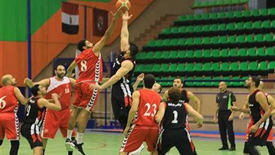 سلة رجال الأهلي يواجهون مصر للبترول ببطولة منطقة القاهرة