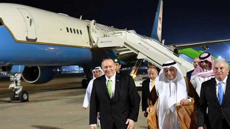 بومبيو من أرض السعودية: