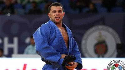 محمد عبد الموجود يحرز برونزية الجائزة الكبرى للجودو