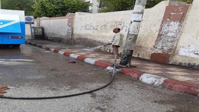 محافظ أسيوط: حملات مكثفة لنظافة الأرصفة والشوارع والميادين الحيوية