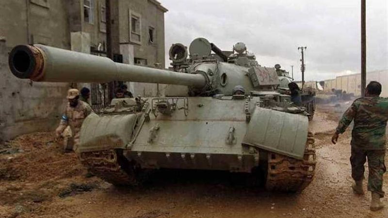 الجيش الليبي يشن