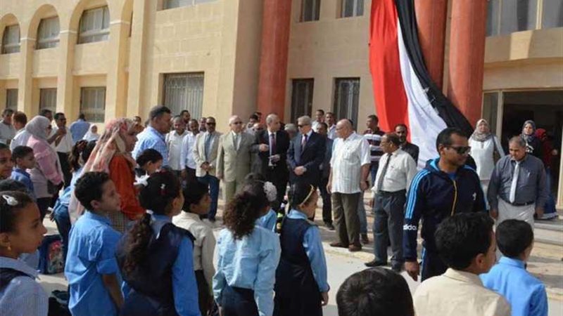 محافظ المنيا في أول