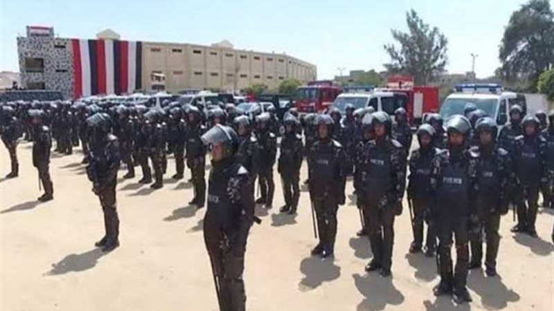 قوات الأمن تتواجد