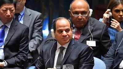 نص كلمة الرئيس السيسي خلال اجتماع حول الرعاية الصحية الشاملة بالأمم المتحدة