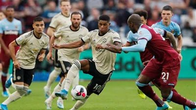 مانشستر يونايتد يسقط أمام وست هام بثنائية نظيفة