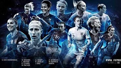 تعرف على التشكيل المثالى لأفضل لاعبات العالم ٢٠١٩