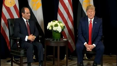 نشرة 24.. الرئيس السيسي خلال لقاء ترامب: الشعب يرفض حكم الإسلام السياسي لمصر