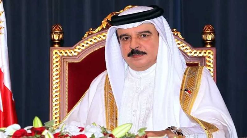 ملك البحرين يؤكد