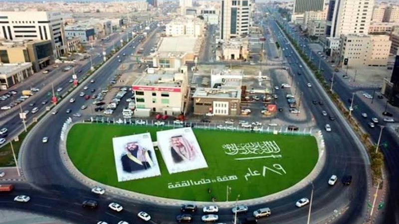 لوحتان لخادم الحرمين