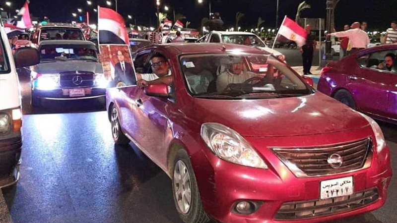 مظاهرات مؤيدة للدولة