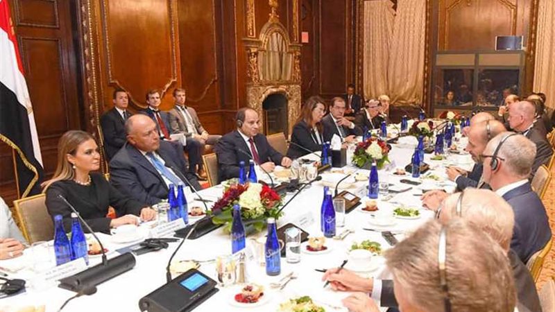 الرئيس السيسي يشارك