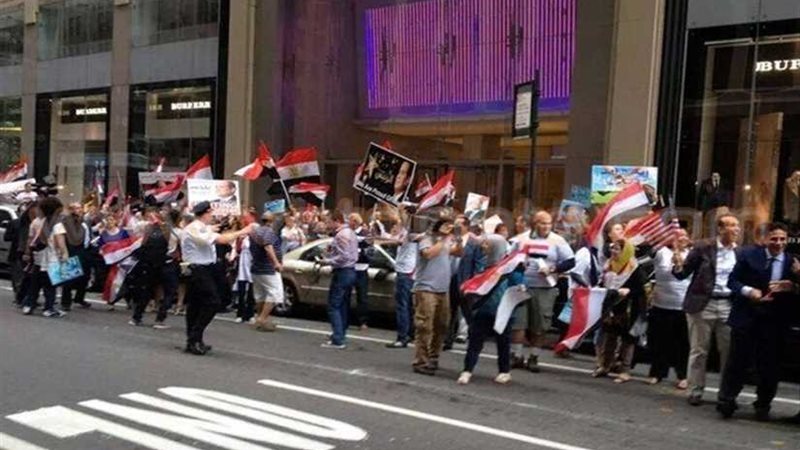 وقفة تأييد للرئيس