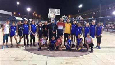 سلة سموحة تهزم الجيش بدوري ميني والميكرو بنات مواليد 2008