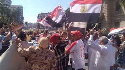 مستقبل وطن ينظم مسيرة حاشدة لدعم الرئيس السيسي بالإسكندرية