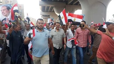احتشاد ملايين المصريين في حب مصر والسيسي صفعة قوية لــ«الإرهابية»