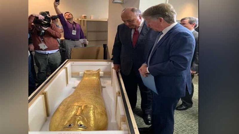 مصر تسترد التابوت