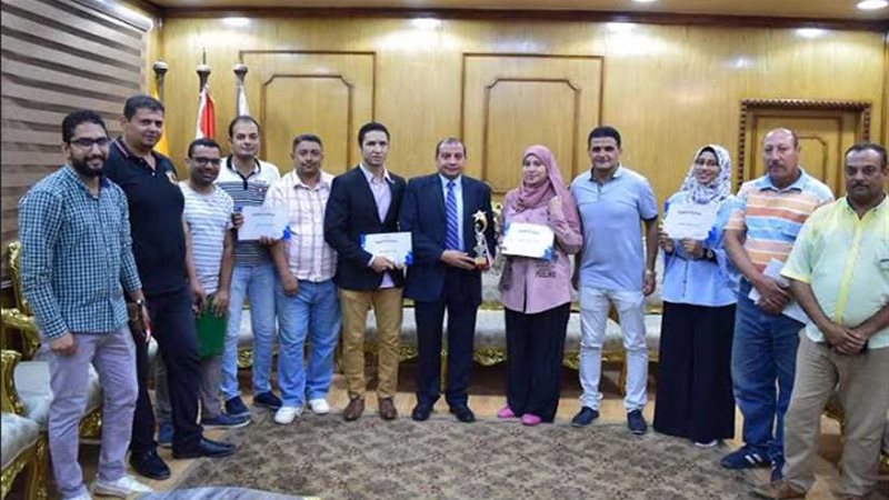 تكريم منتخب جوالة