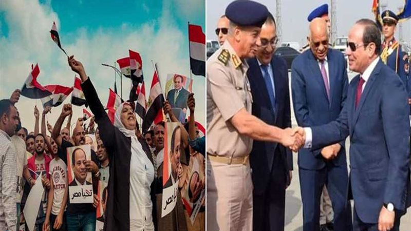 استقبال رسمي وشعبي