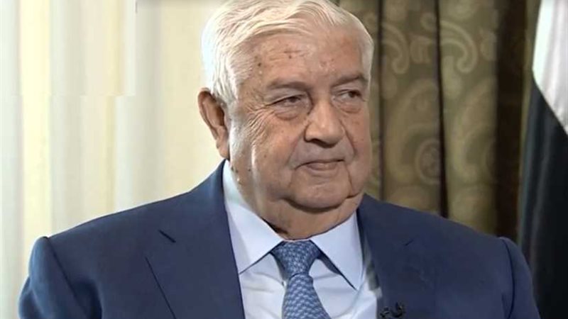 وزير خارجية سوريا