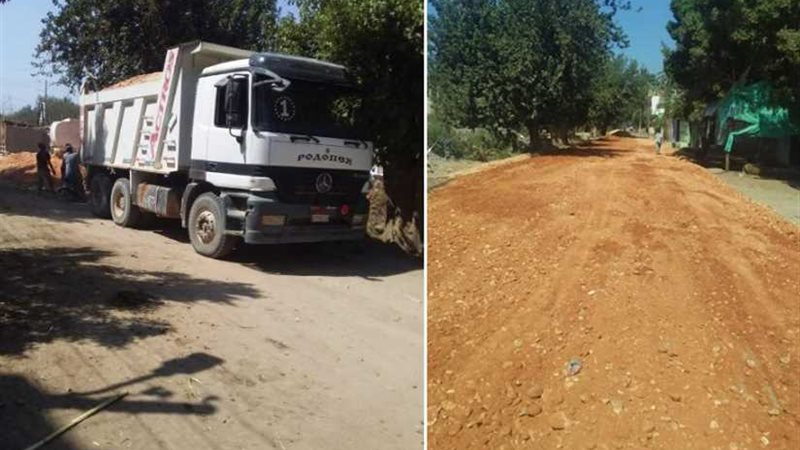 تمهيد الطرق بقرى