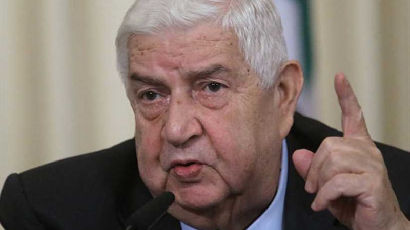 وزير الخارجية السوري