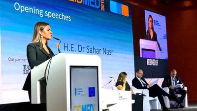 نصر تدعو بنك الاستثمار الأوروبي لزيادة استثماراته في رأس المال البشري