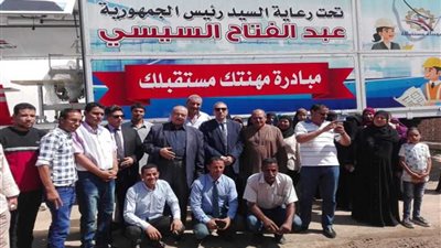 قوى عاملة الفيوم تبدأ اليوم التدريب على الخياطة 