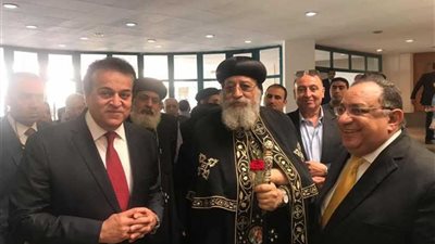 أثناء تكريمه من جامعة حلون.. البابا تواضروس: الجامعة قاطرة المعرفة في أي مجتمع