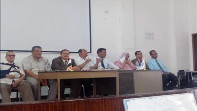 لقاء تعريفي للترحيب بالطلاب الجدد في كلية التربية بجامعة العريش