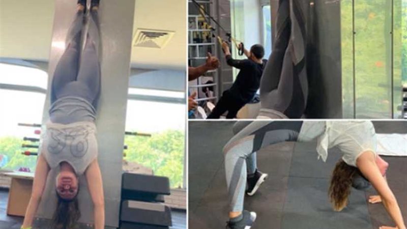 نيرمين الفقي تستعرض