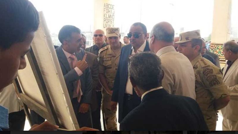 افتتاح أول مدرسة