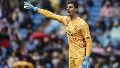 كورتوا يغيب عن تدريبات ريال مدريد قبيل مواجهة غرناطة بالليجا