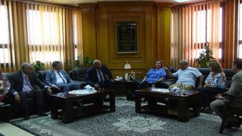 رئيس جامعة المنيا