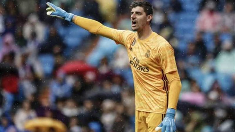 كورتوا يغيب عن تدريبات